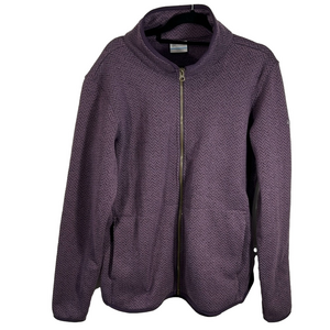 Columbia optic Got It herringbone fleece jacket